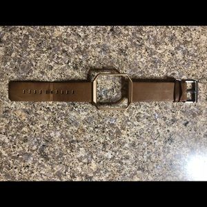 Leather Fitbit Blaze band